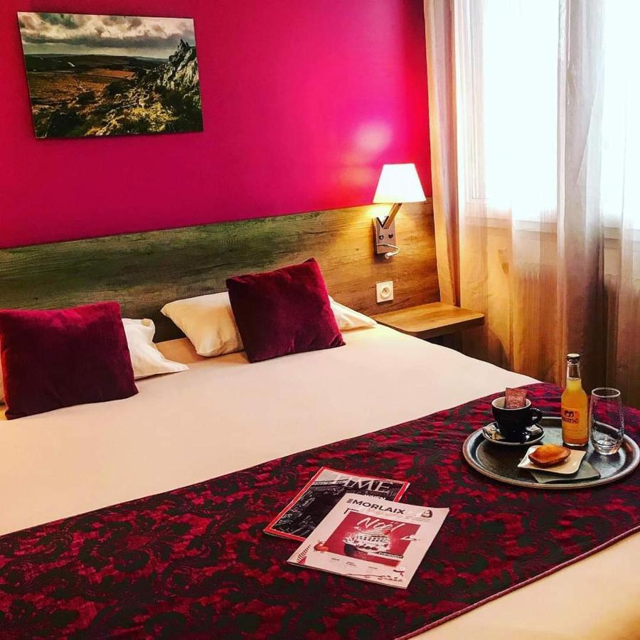 Cozy Hotel Logis Morlaix Plouigneau 외부 사진