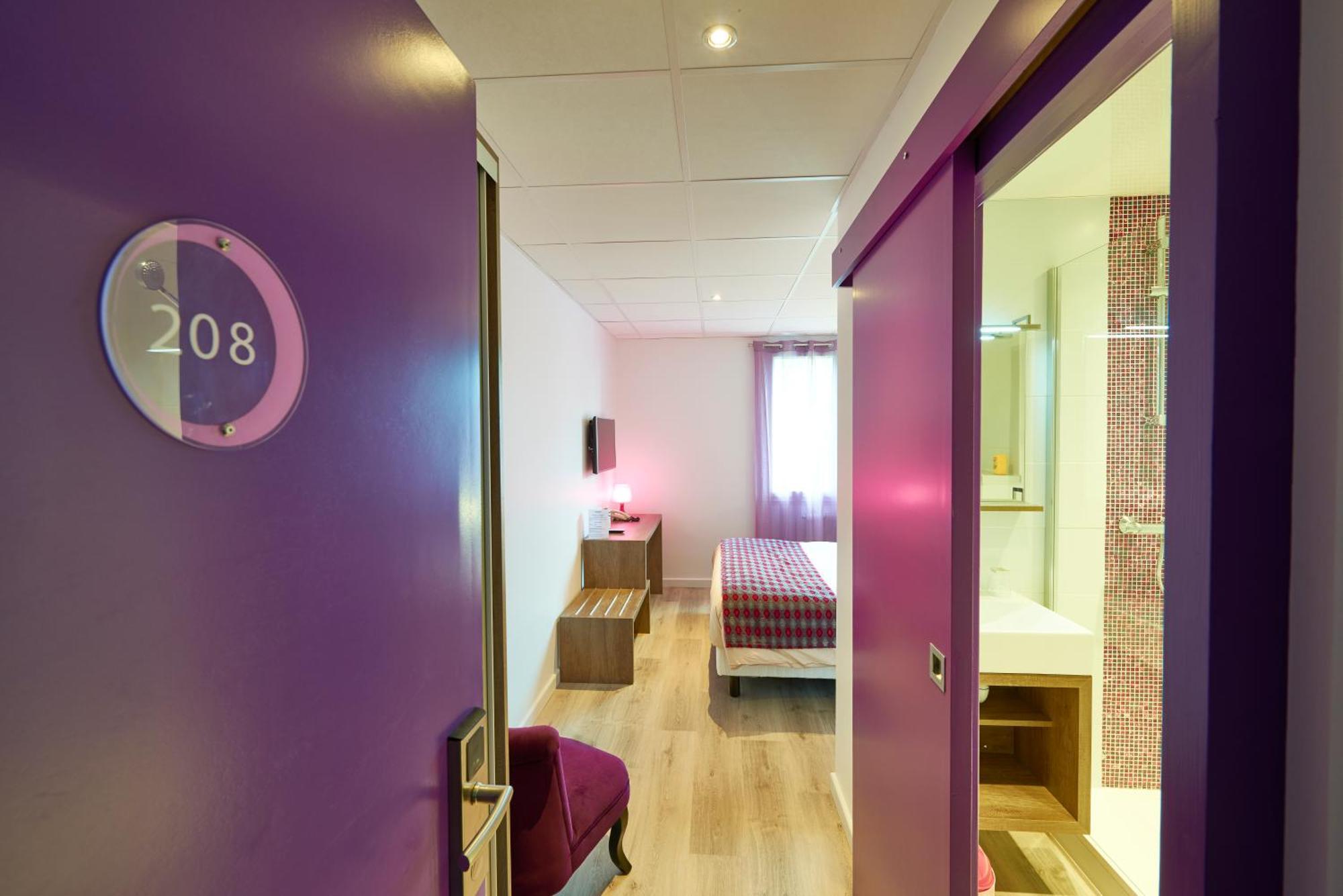 Cozy Hotel Logis Morlaix Plouigneau 객실 사진