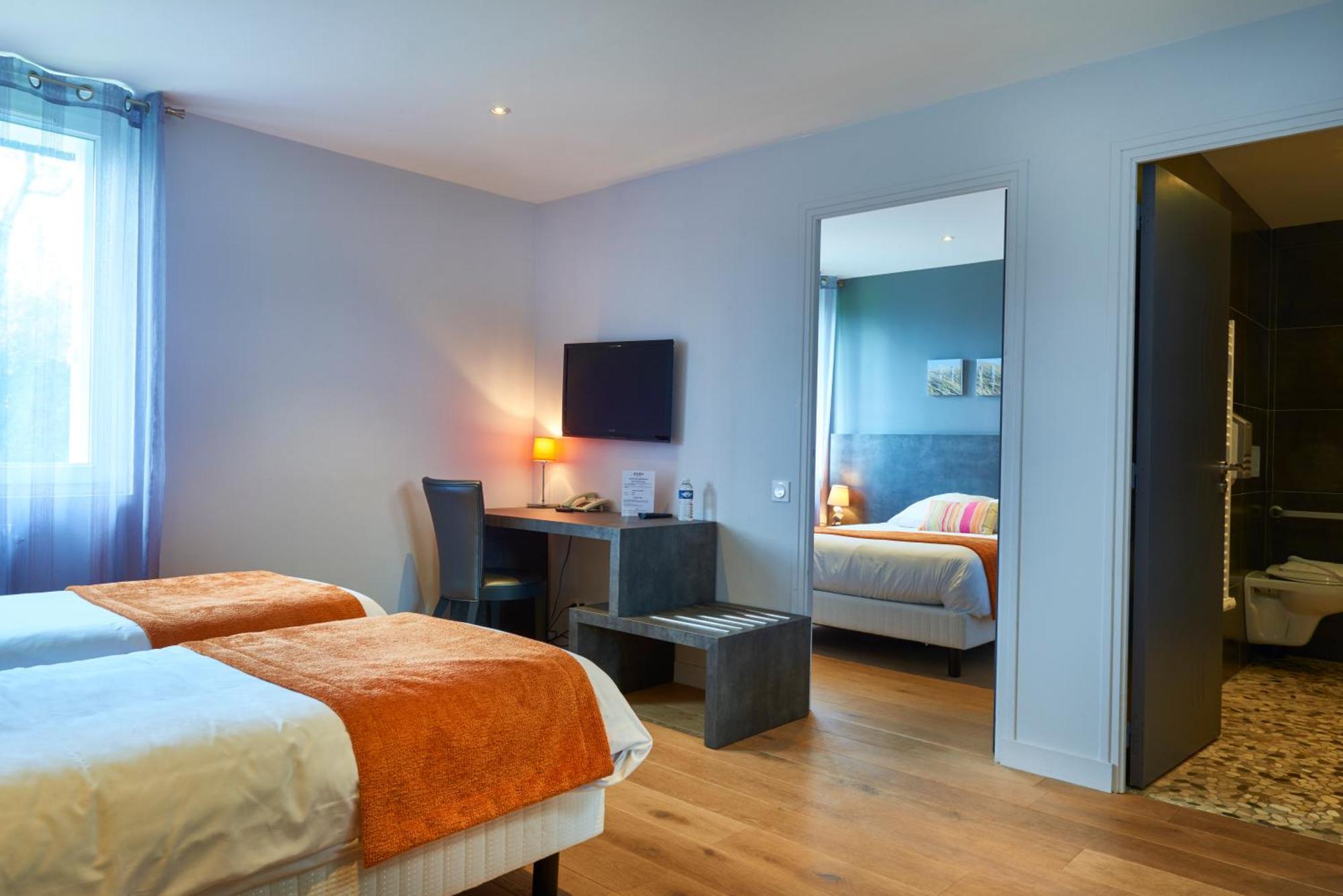 Cozy Hotel Logis Morlaix Plouigneau 객실 사진